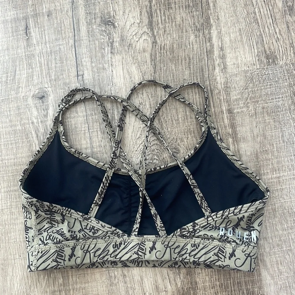 ROUEN crush goals sports bra
